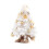 Mini White Christmas Tree with Lights 17.7 in 2