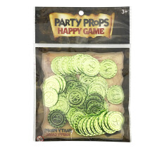 Commemorative Coin Plastic Lucky Charm100pcs