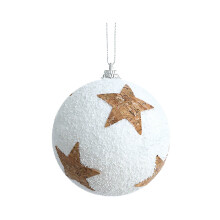 Viflosae Christmas Ball Ornaments Snowy Holiday Decor 12pcs