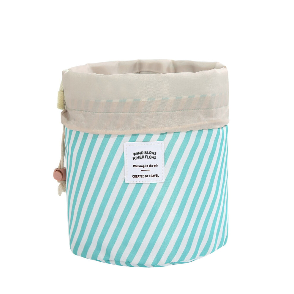 Cosmetic Bag Cylinder Drawstring Storage 1pc