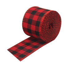 Cyber_Monday Deals2024Viflosae Vianočné dekorácie Interiérové ľanové kocky DIY Vianočná mašľa Darčekové balenie Stuha Halloween Párty