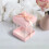 Pink Square PVC Gift Box Display Case 10pcs 3