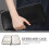 Portable keyboard sleeve leather case for wireless 5