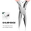 Needle Nose Pliers Stainless Steel 5-Pack 6