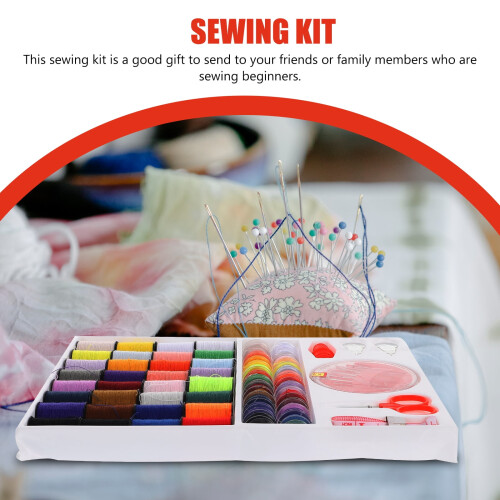 Qnmwood travel sewing set with thread 1