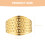 Sewing thimble thickened finger protector 15 pcs 6