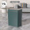 Non-Contact Narrow Type  Sensor Trash Can  Home 15L Battery Model Automatic Bagging Electronic Trash Can 6