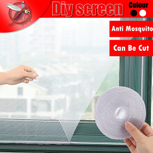 Mosquitera invisible WinysinDIY S-simple con velcro para ventanas.