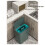 Non-Contact Narrow Type  Sensor Trash Can  Home 15L Battery Model Automatic Bagging Electronic Trash Can 5