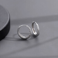 Ørestikker Ørering Øredrop Hypoallergenisk Sterling Sølv Nål Unisex