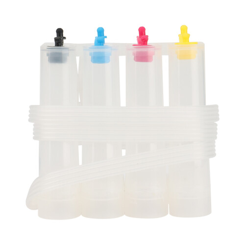 Inkjet Printer Continuous Ink Supply System Universal Color Ciss DIY Kit Accessory Cartridge Replacement for 2