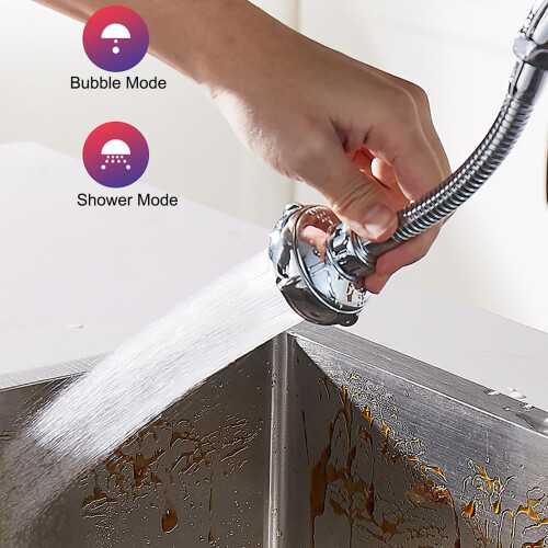 WinysinKitchen Water Sprayer Extender with Filter 360
