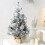 Mini Christmas Tree Snow Flocked 12 Inch 1