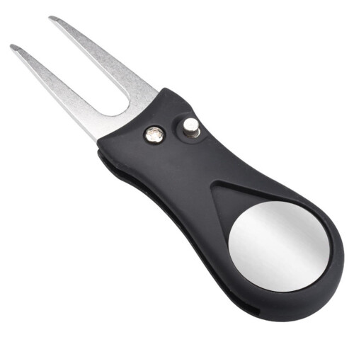 Winysin foldable golf tool with magnetic ball marker
