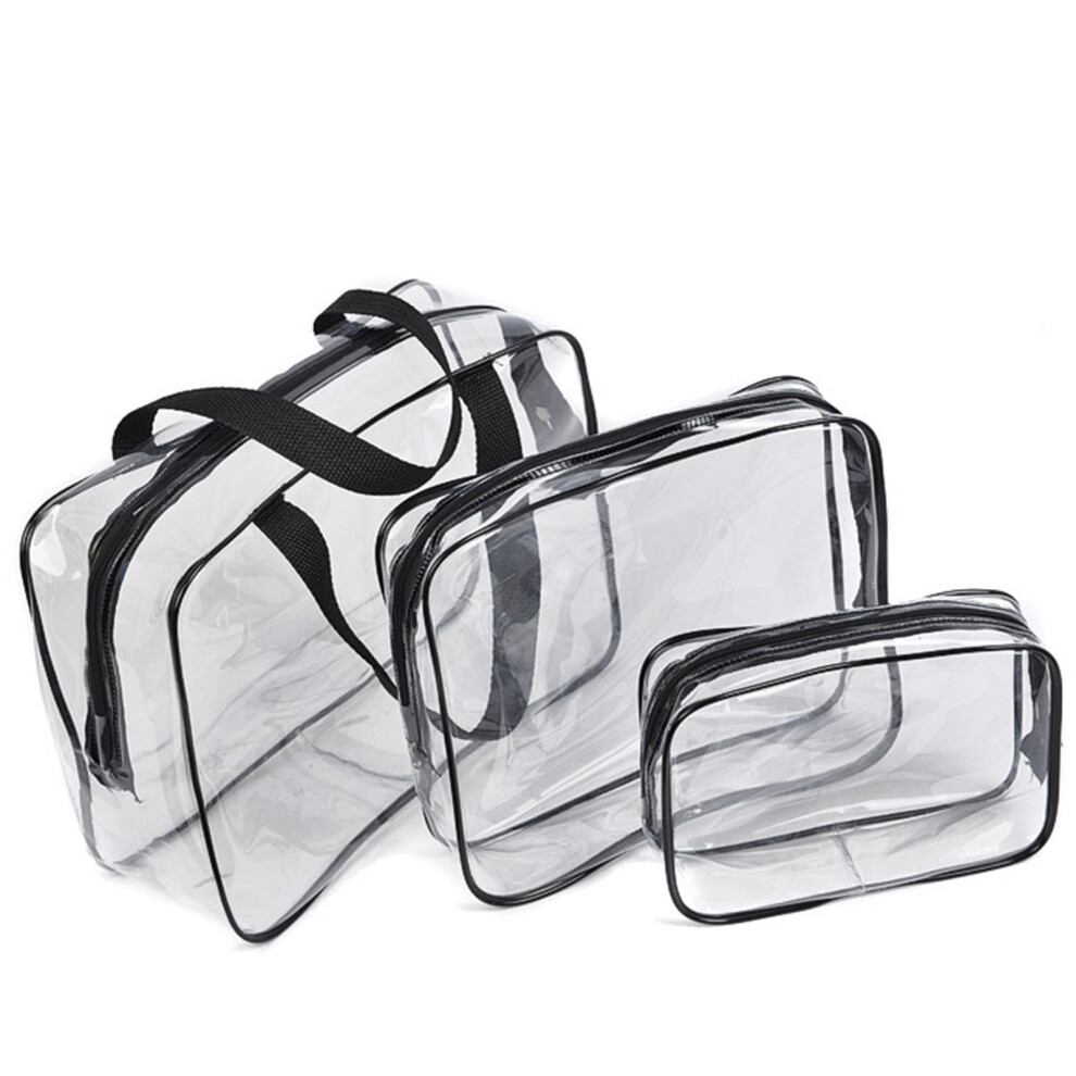 PVC transparent cosmetic storage bag 1 piece