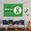 Banner de Conscientização sobre Saúde Mental Verde 47x71 polegadas 2