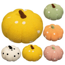 Tissu doux pour la peau Winysin. Confortable et respirant. Coussins décoratifs citrouille compatibles avec la décoration d'Halloween pour la