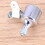 Bike headlight 12V 6W friction dynamo silver 7