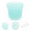 Artist Brush Basin Plastic Paint Washer 2 pcs 3