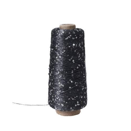Cotton Yarn with Glitter Sequins for Knitting and Crochet 1