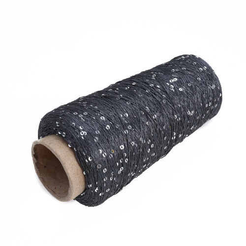 Cotton Yarn with Glitter Sequins for Knitting and Crochet 2