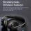 Bluetooth Headset Over-Ear Foldable Wireless Hi-Fi Stereo 6