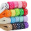 Κορδέλες Grosgrain 17 χρωμάτων 1M Polka Dot, κορδέλες μαλλιών 22 χιλιοστών DIY για περιτύλιγμα 1