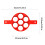 Silicone Pancake Mold Reusable Egg Ring 1 Pack 3
