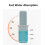 Mini sponge mop portable self-squeeze wet dry cleaning tool 4