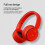 Jacenvly Bluetooth headphones wireless wired heavy bass 4