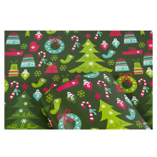 Christmas Wrapping Paper Santa Claus Pattern 1 PC