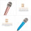 Mini Microphone Portable Vocal Tiny Phone Mic 5pcs 4