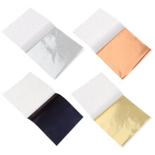 Gold Foil Imitation Leaf Paper Nail Art 400 Sheets