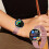Txmfgh Elegância e Conectividade Aprimoradas: Smartwatch para Casais com Tela de Alta Definição de 1,32 polegadas, Chamadas Bluetooth e Música 4