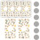 Blank Scratch Cards with Stickers 120 pcs 8