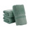 Cotton Bath Towel Absorbent Luxury Jade Green 1
