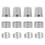 Cross Stitch Thimbles Adjustable Thick 15 pcs 1