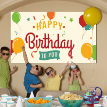 WinysinBirthday Background Storage Hanging Flag Holiday Party Decoration Banner