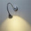 Adjustable LED Gooseneck Wall Light - Spotlight for Professional and Home Use Black 4