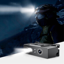 Cyber_Monday-tilbud2024Viflosae Utendørssport HD-kamera for kjøring med lyssensorlys1080P bærbart hjelmkamera Elektronikk-dingser