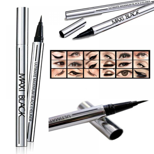 Waterproof Eyeliner Pen Black 5PCS 2