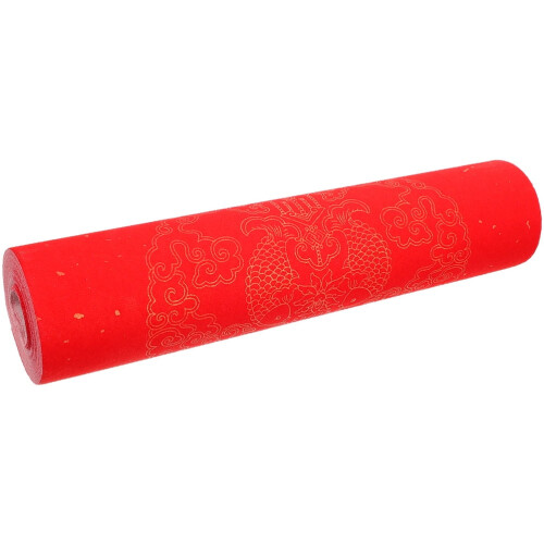 Rice paper duilian scroll red Chinese New Year