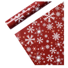 Christmas Wrapping Paper Santa Pattern Single-Sided 70cm x