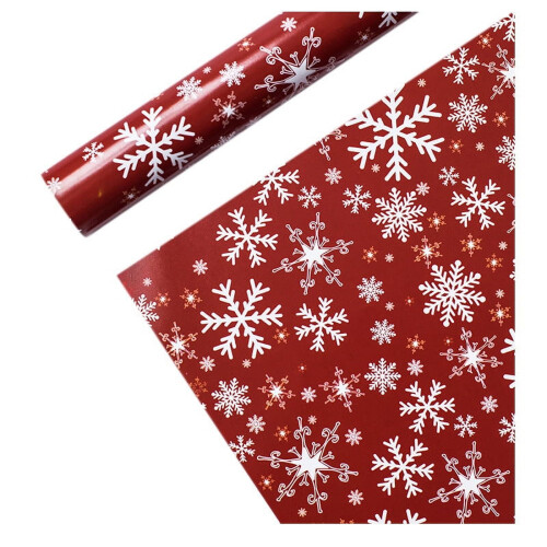 Christmas Wrapping Paper Santa Pattern Single-Sided 70cm x
