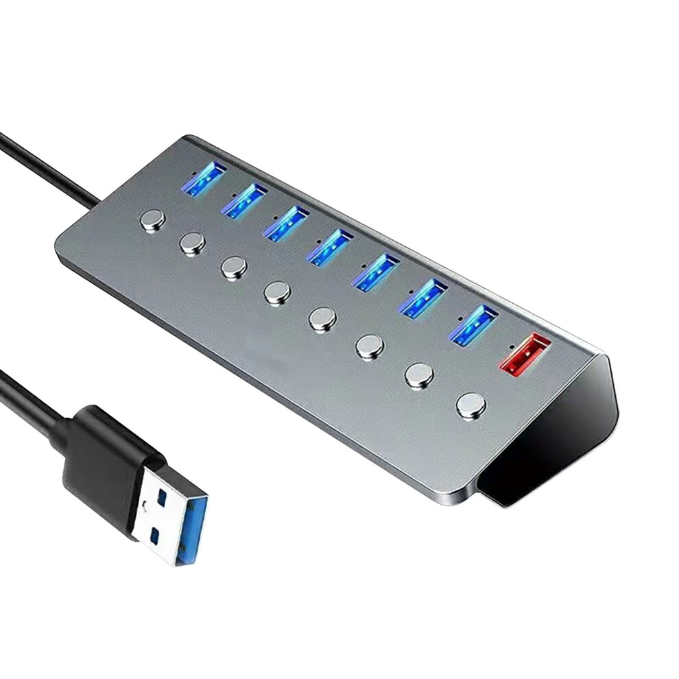 Usb 3.0 Hub Docking Station 8-Port 5Gbps With Fast Charging 901175939174