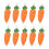 Carrot Pendant Alloy Charm 30 pcs 1