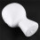 6X Foam Mannequin Wig  Display Hat Cap Wig Holder White Foam 5