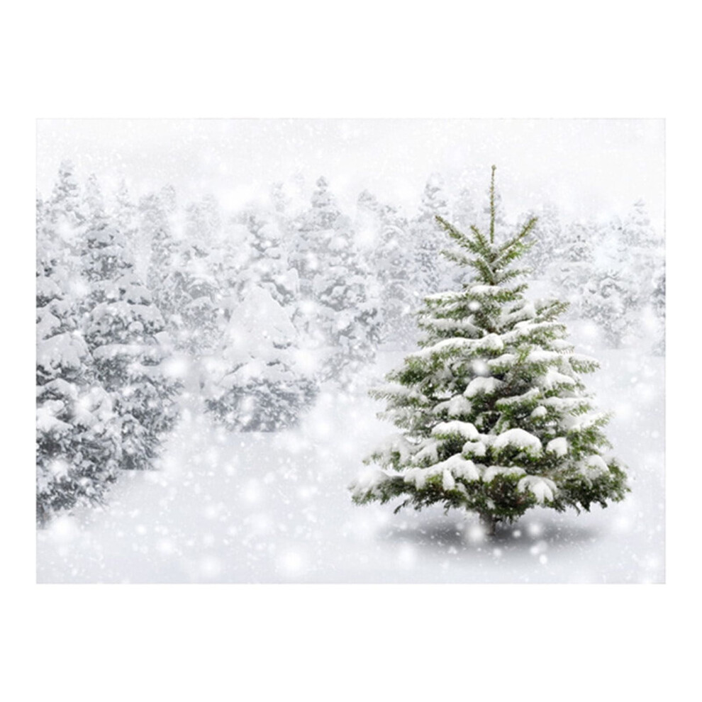 Christmas Fireplace Backdrop Vinyl 5X3 Ft 901175947322