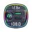 Car FM Transmitter with Dual Display Voltage Detection USB 4