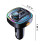Car FM Transmitter with Dual Display Voltage Detection USB 5